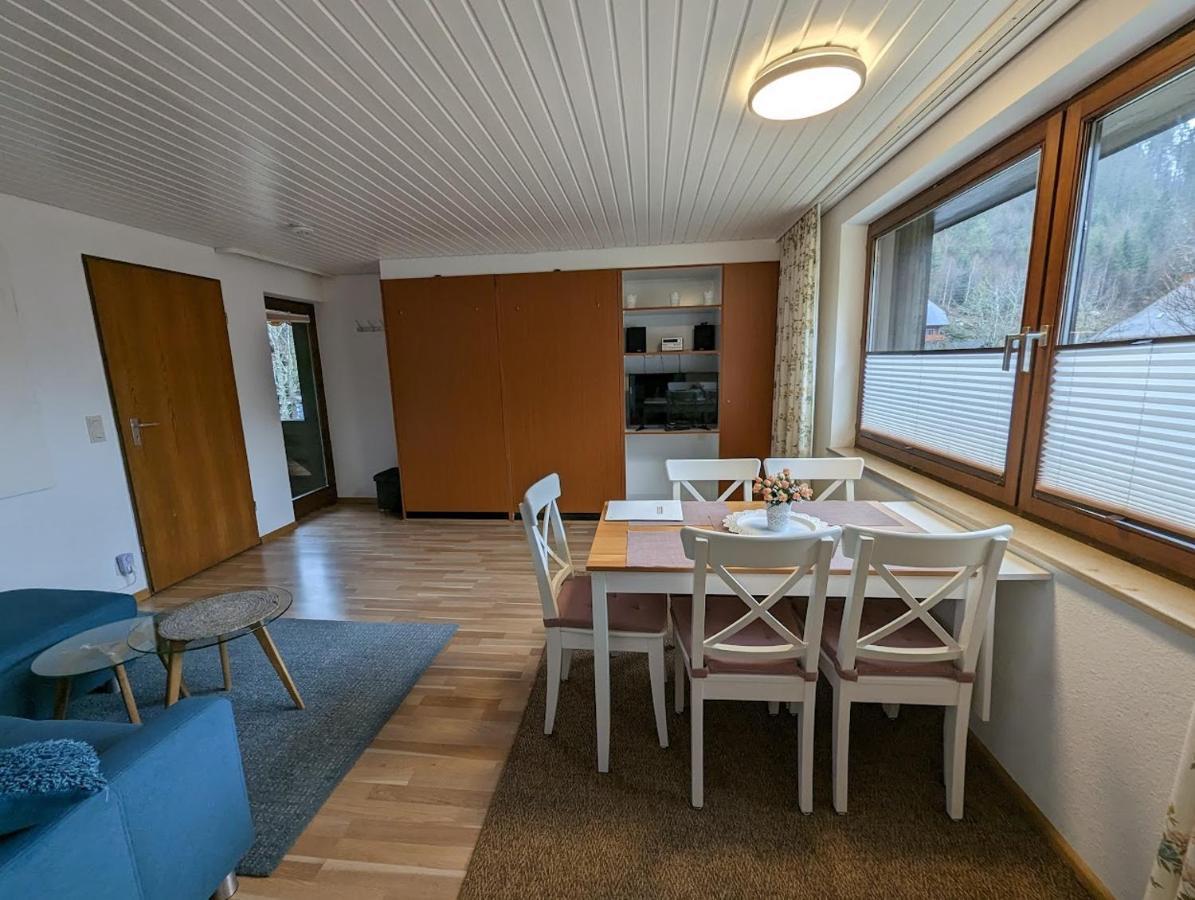 C1 Albmatte-Fewo Sauna, Hallenbad Aussenbecken Massagen Nebenan Menzenschwand-Hinterdorf Extérieur photo